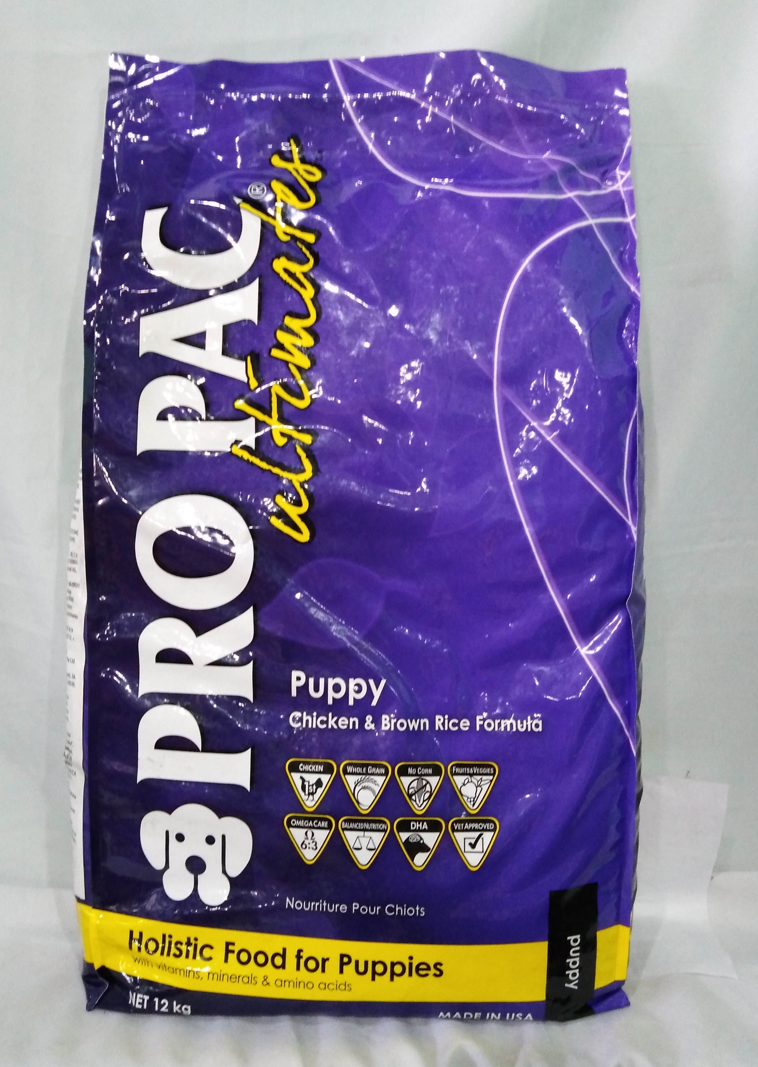 PRO PAC CH BROWN RICE WHOLE PUPPY 12 KG – Agrosalitre